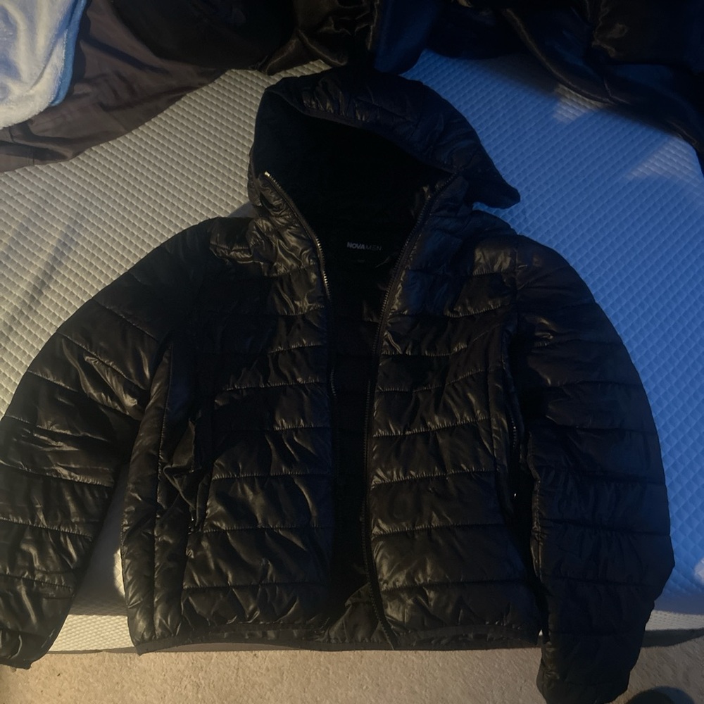 Black Novamen Puffer jacket